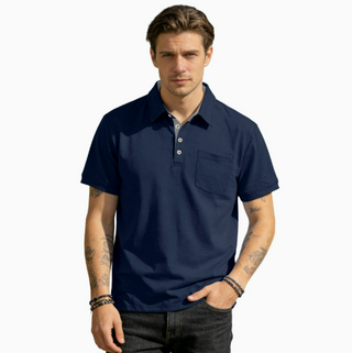 Kilian | Stilvolles Polo mit Brusttasche