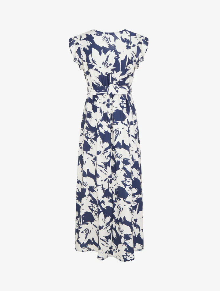 Elvira | Langes Kleid mit Blumenmuster