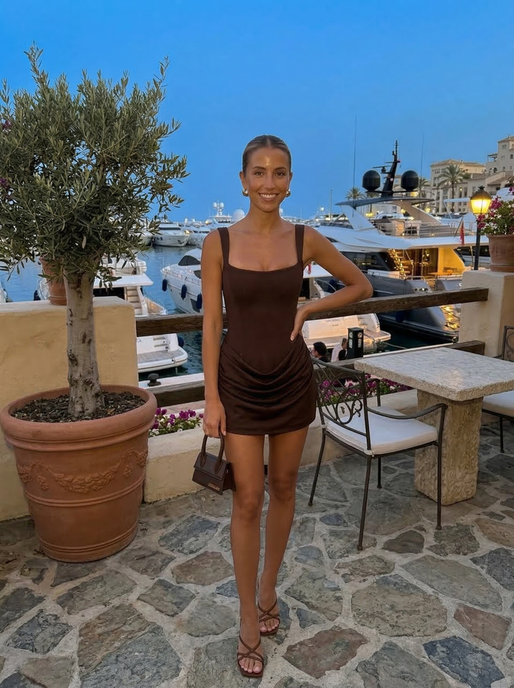 Elvira | Kurzes Kleid mit Korsett