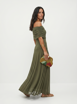 Carla | Elegantes und einfaches Maxikleid