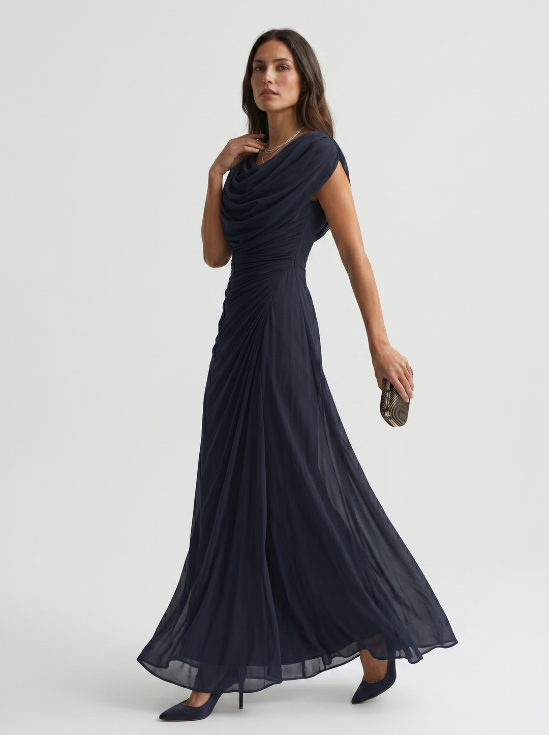 Amalia | Elegantes langes Kleid
