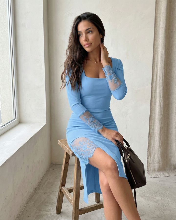 Abendkleid mit Spitze Jasmina