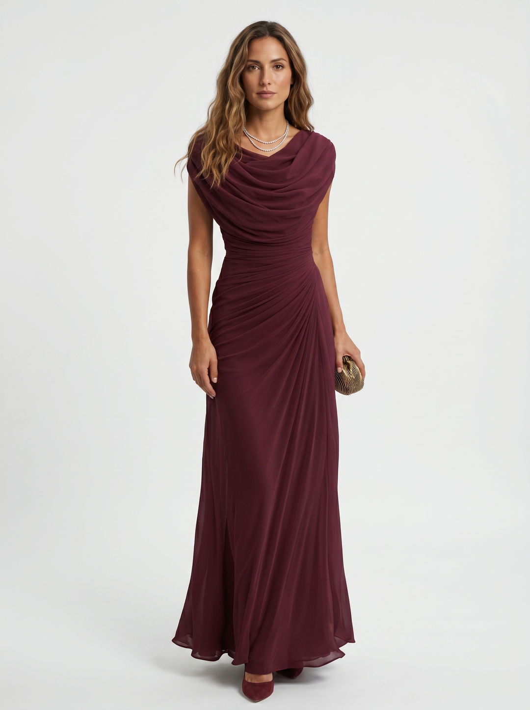 Amalia | Elegantes langes Kleid