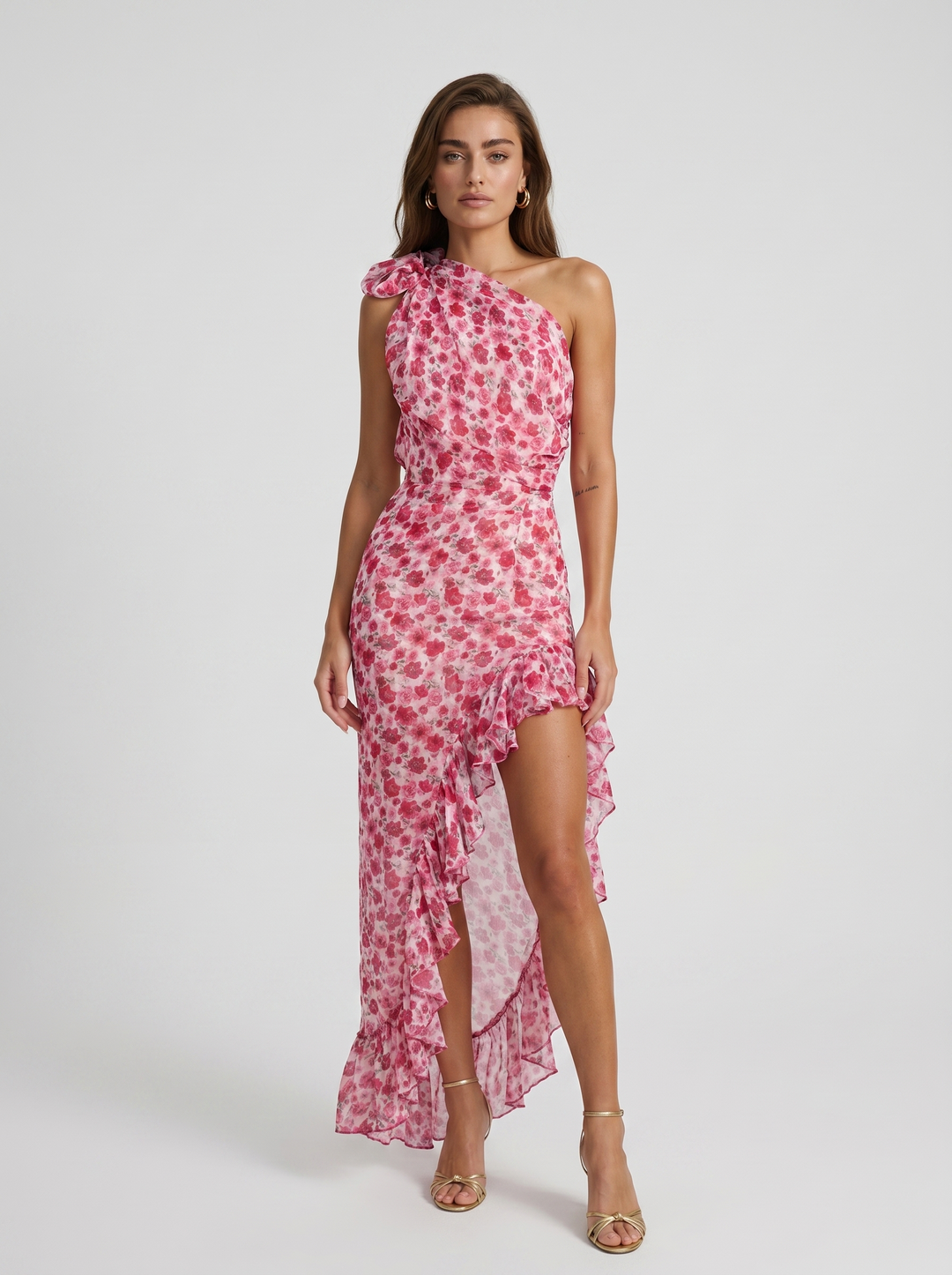 Carmen | Kleid mit Blumenmuster