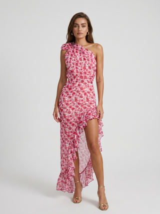 Carmen | Kleid mit Blumenmuster
