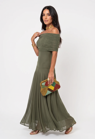 Carla | Elegantes und einfaches Maxikleid