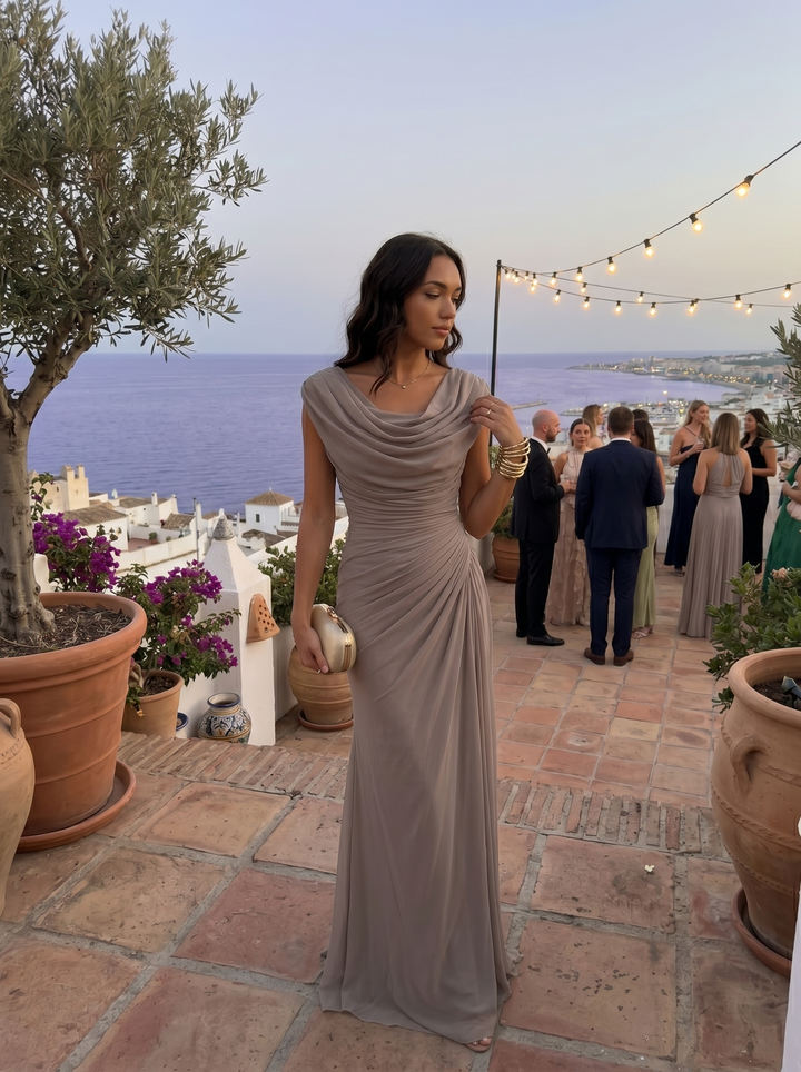 Amalia | Elegantes langes Kleid