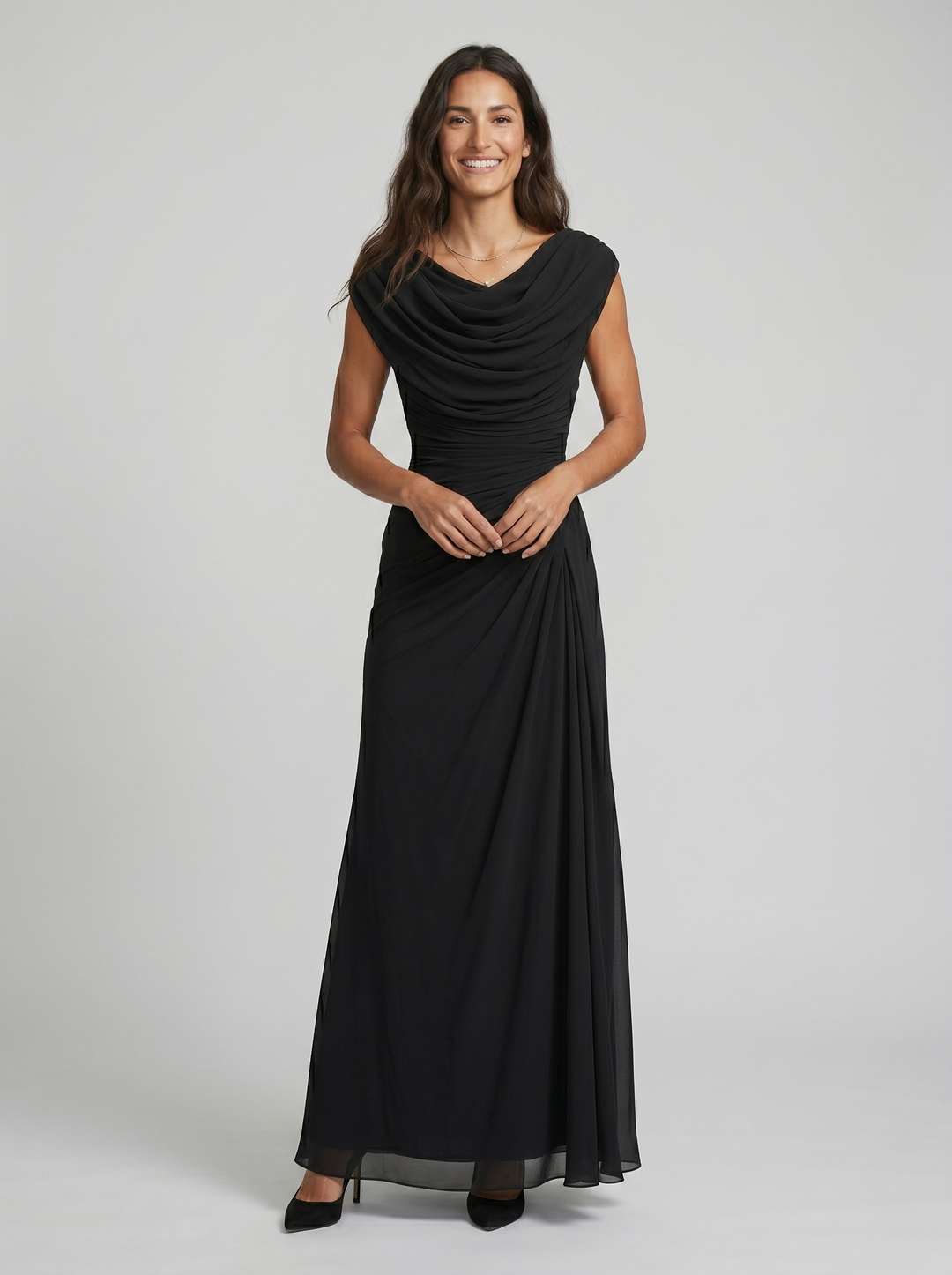 Amalia | Elegantes langes Kleid