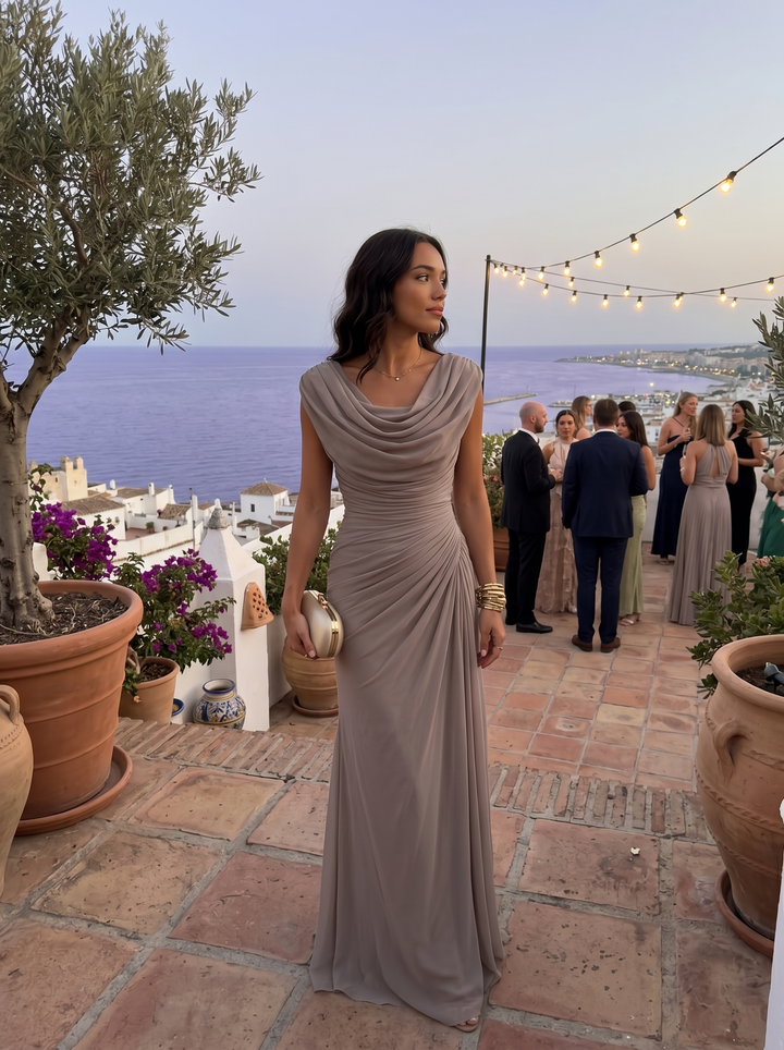 Amalia | Elegantes langes Kleid