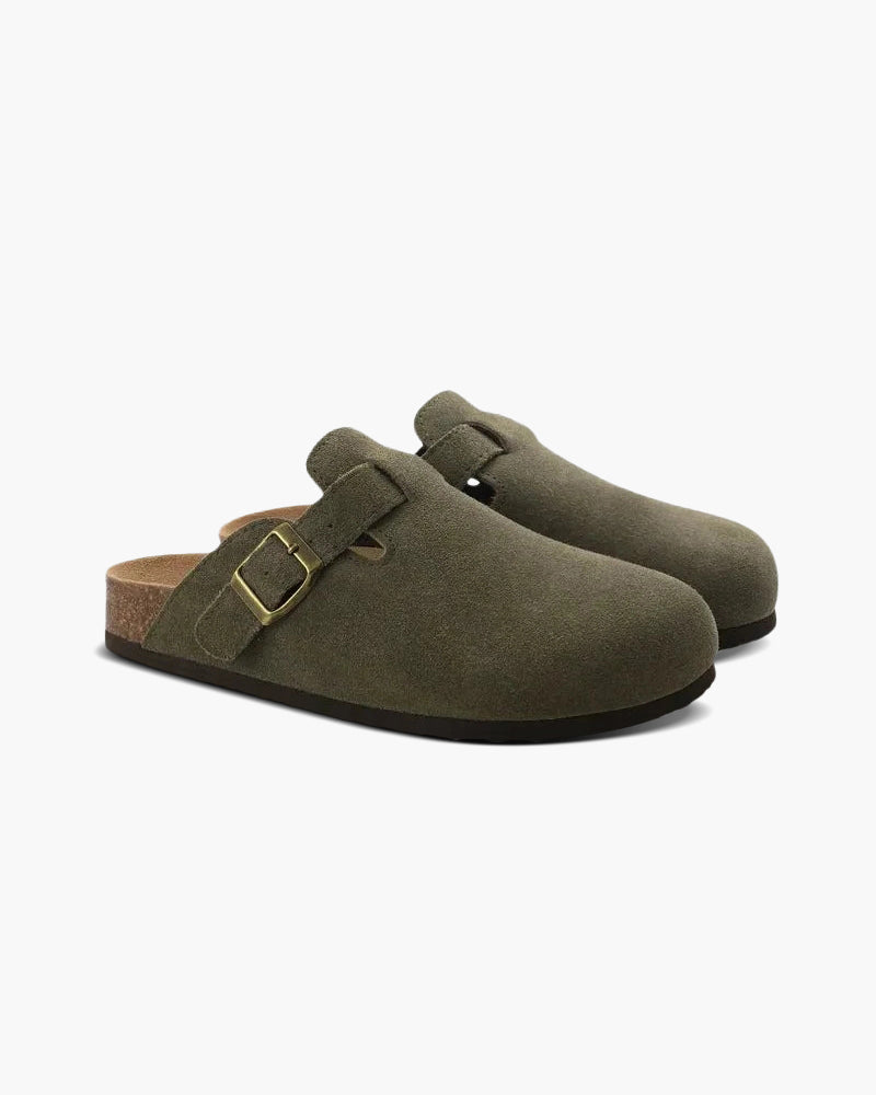 Old Money Wildleder Clogs