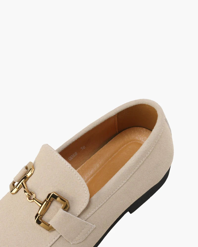 Luxuriöse Wildleder Slipper