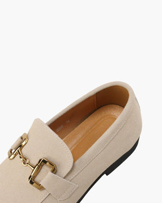 Luxuriöse Wildleder Slipper