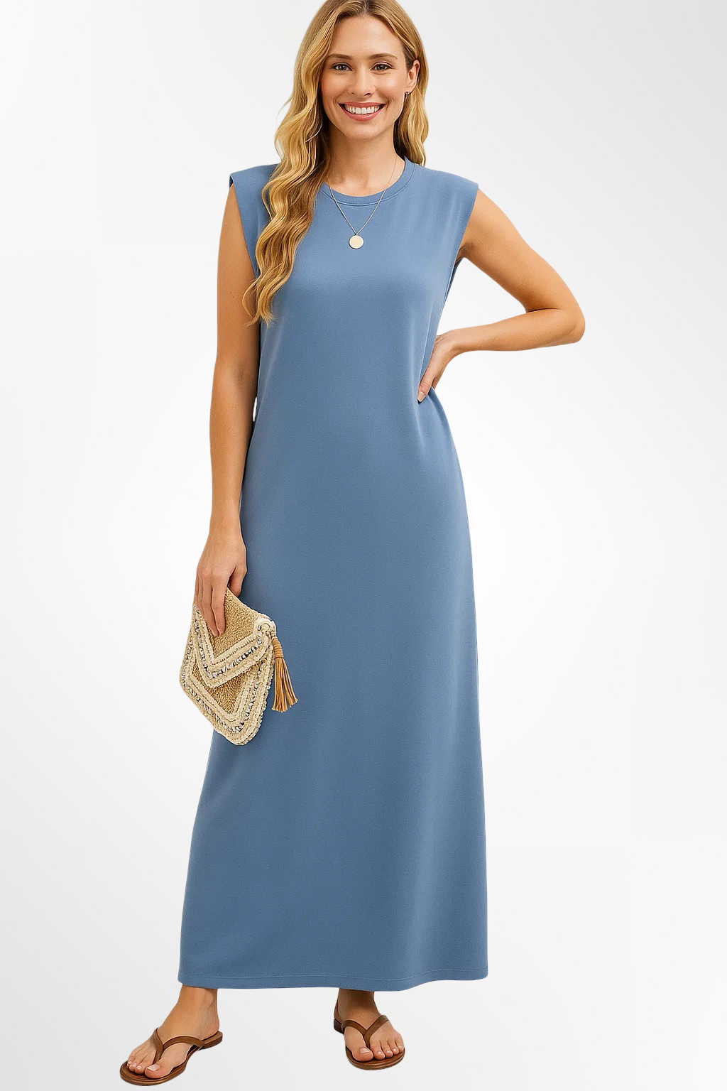 Mira | Langes Fließendes Kleid