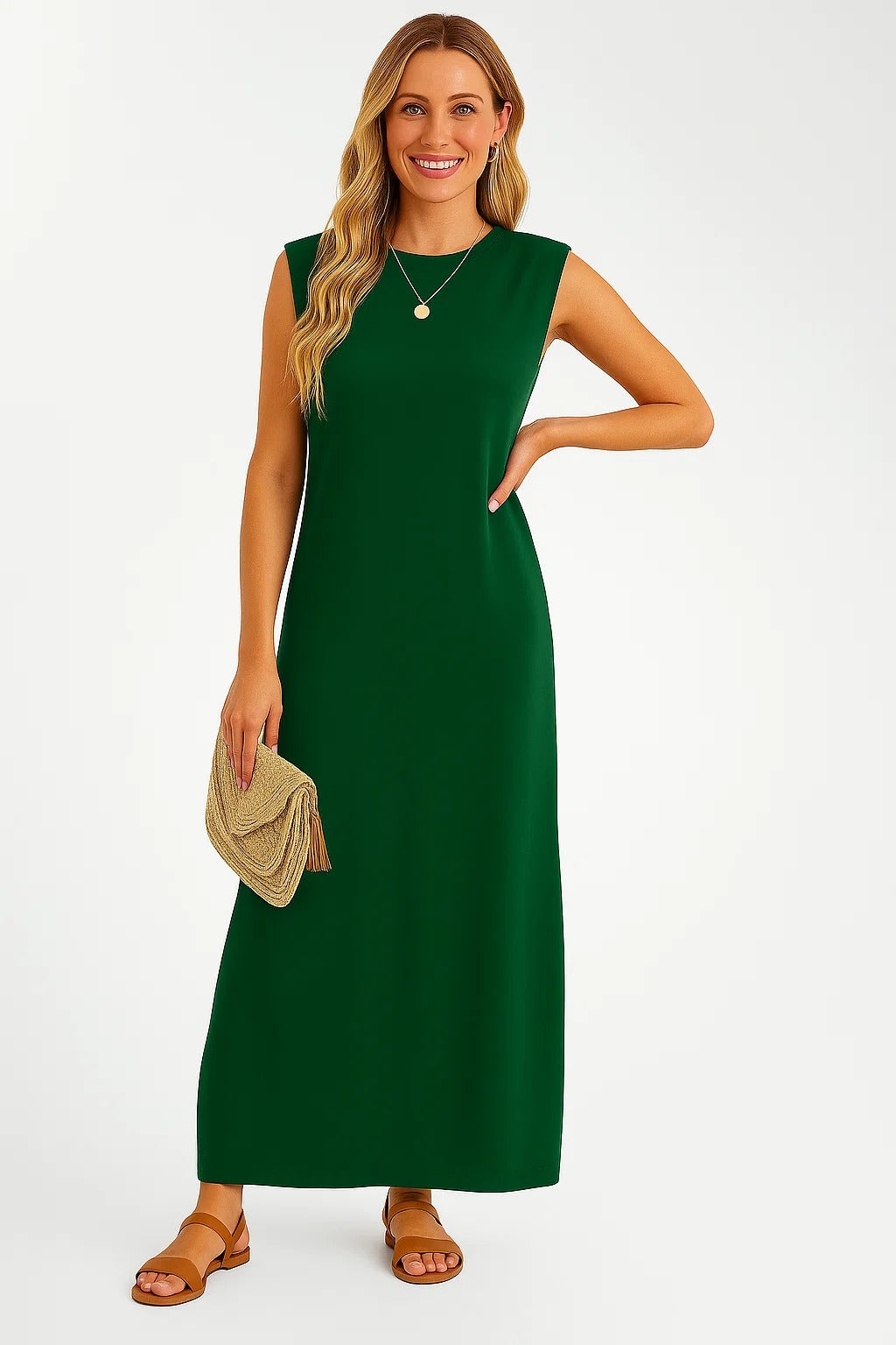 Mira | Langes Fließendes Kleid
