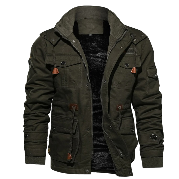 Hugo | Winterjacke Herren Sherpa Weich mit Kapuze