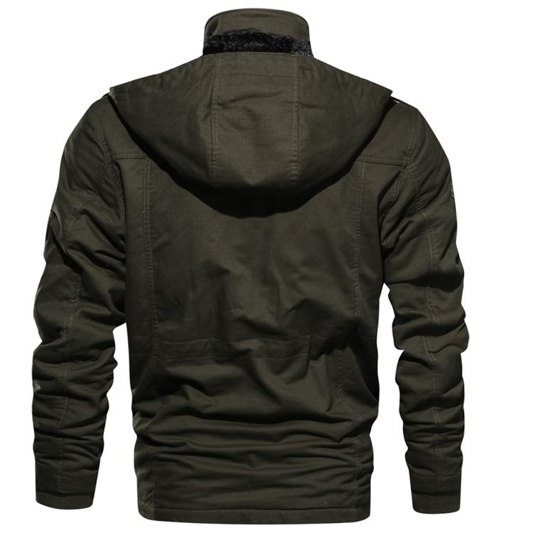 Hugo | Winterjacke Herren Sherpa Weich mit Kapuze