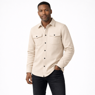 FRIEDRICH | Klassisches Herren-Overshirt mit Knöpfen