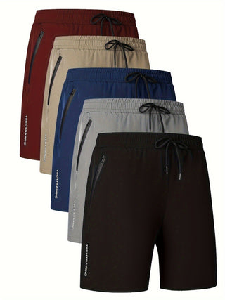 Marc | Herren Schnell trocknende Shorts mit Reißverschluss