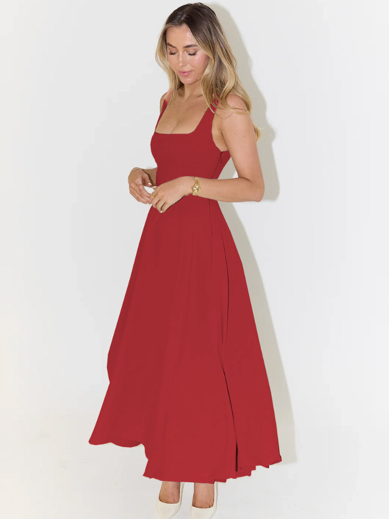 MELISA | Elegantes Midi-Kleid mit femininer Silhouette