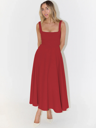 MELISA | Elegantes Midi-Kleid mit femininer Silhouette