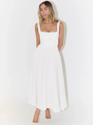 MELISA | Elegantes Midi-Kleid mit femininer Silhouette