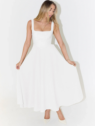 MELISA | Elegantes Midi-Kleid mit femininer Silhouette