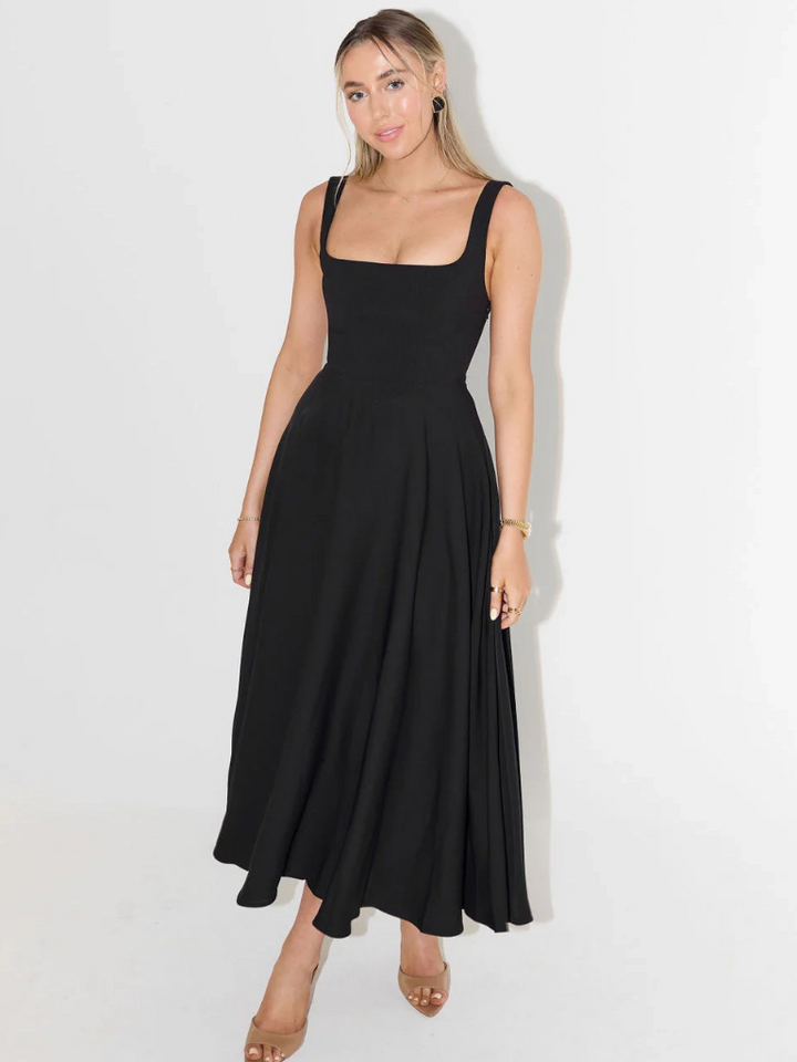 MELISA | Elegantes Midi-Kleid mit femininer Silhouette