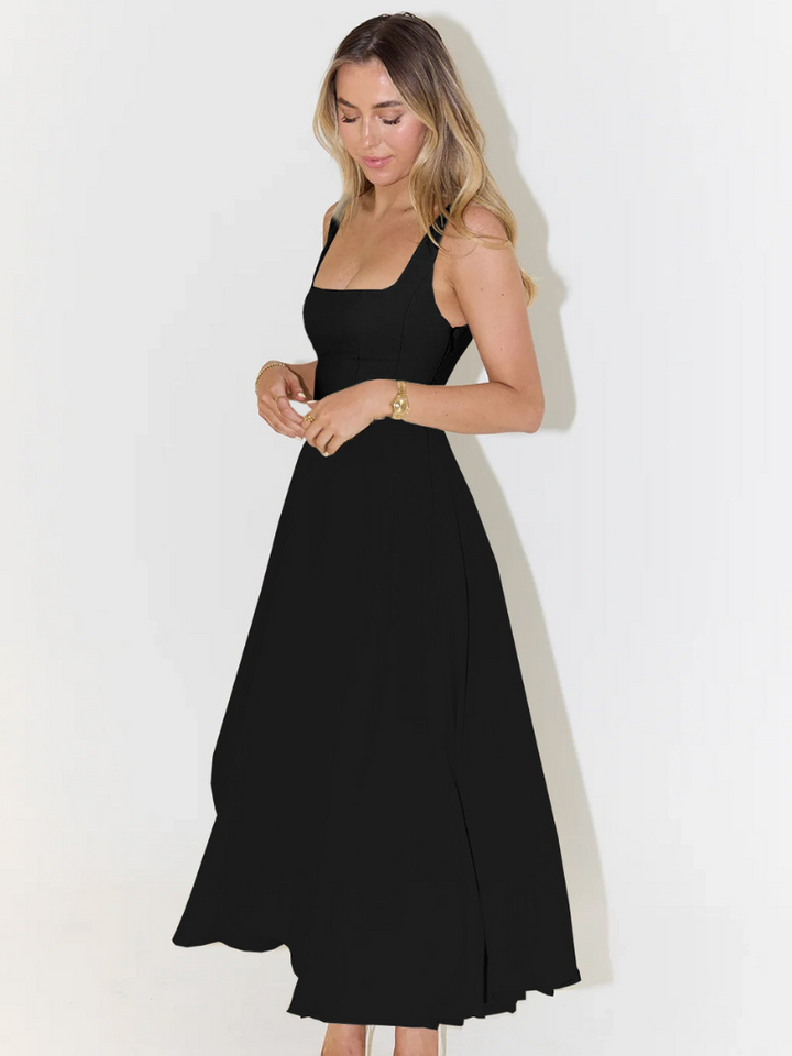 MELISA | Elegantes Midi-Kleid mit femininer Silhouette