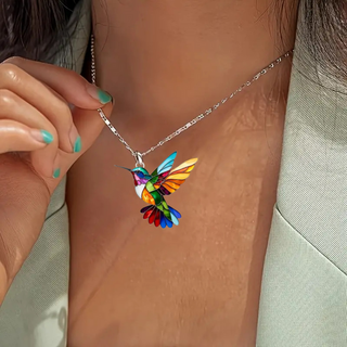 Kolibri | Elegante Kolibri Halskette