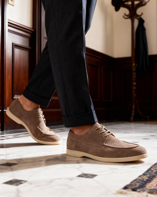 Premium Wildleder Schnürschuhe