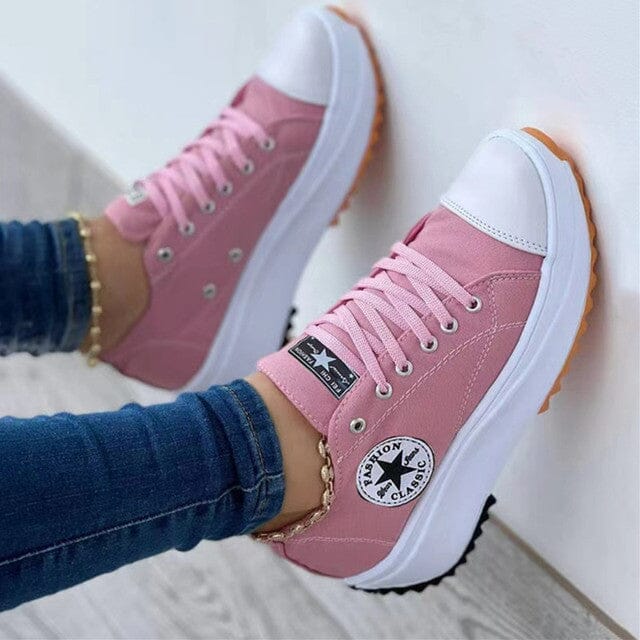 Lily | Klassische Schnürsneaker