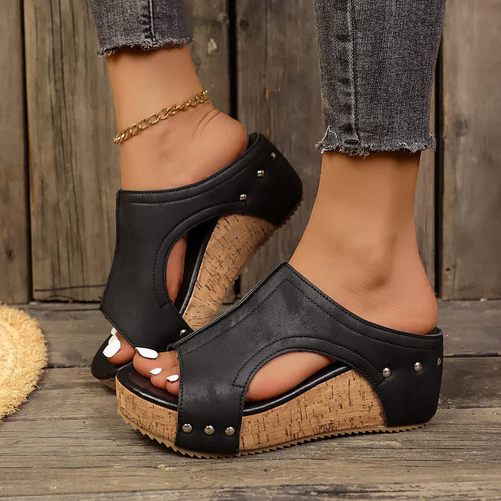 Sofia | Schicke Plateausandalen