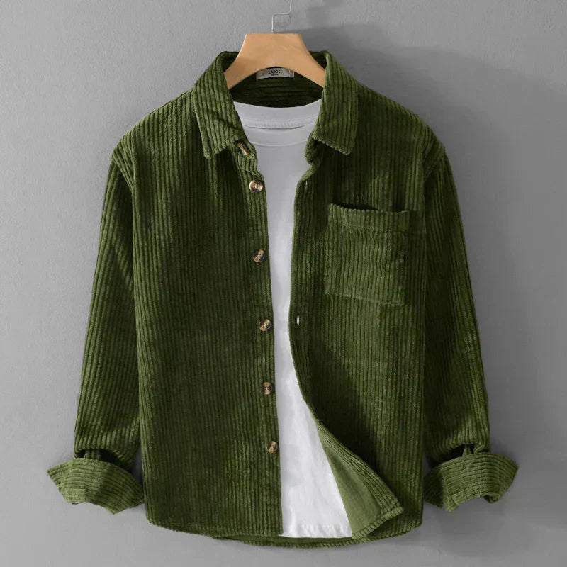Nico | Klassisches Herren-Overshirt mit Knöpfen
