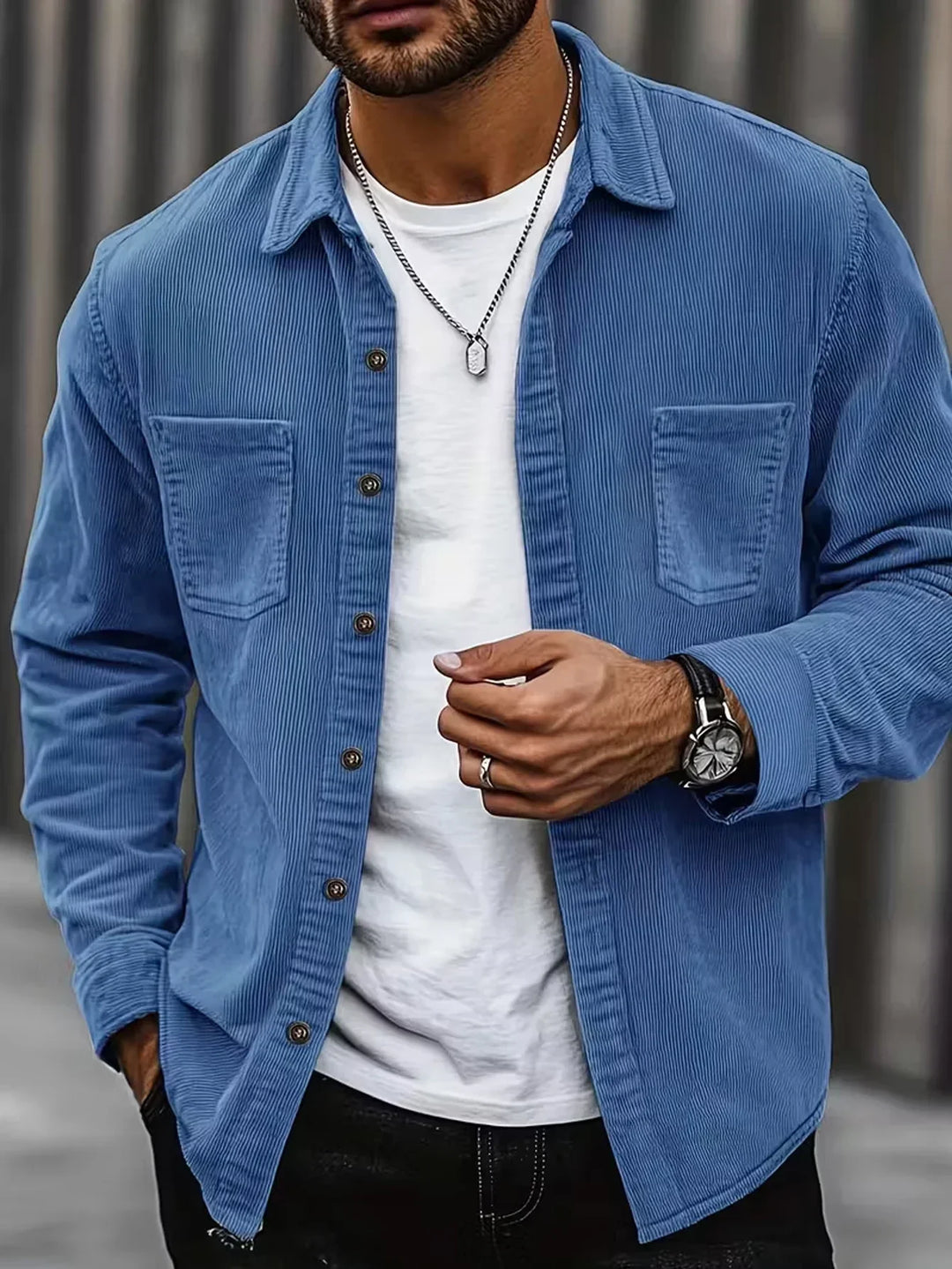 Valentin | Modernes Overshirt mit zeitlosem Stil