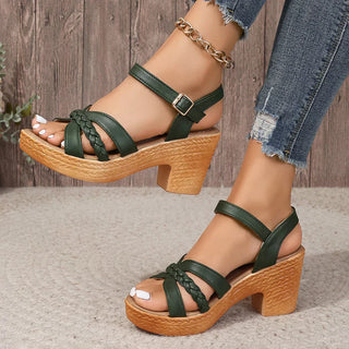 Demi | Sandalen mit Schnallenriemen