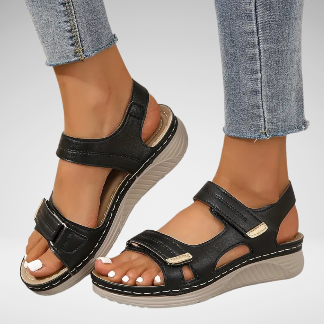 Randy | Freizeit-Sandalen mit Kreuzriemen