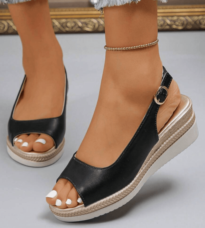 Zoe | Plateausandalen