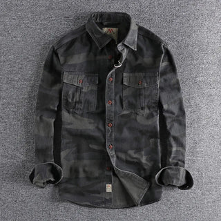 Adrie | Camouflage-Hemd – Lässiger Button-Up Stil
