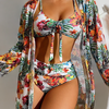 Lavinia | 3-teiliges Bikini-Set mit Kimono