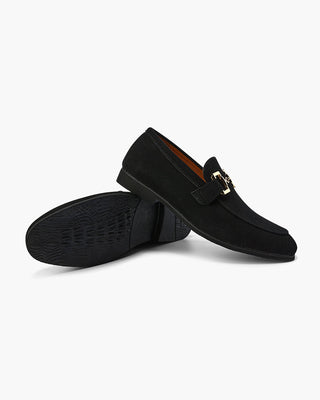 Luxuriöse Wildleder Slipper