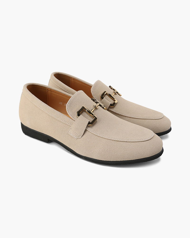 Luxuriöse Wildleder Slipper