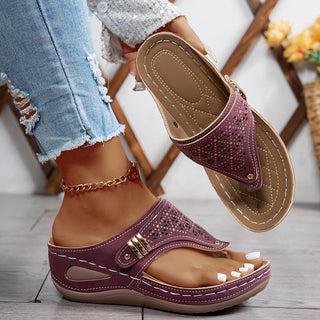 Wendy | Sandalen mit Strasssteinen
