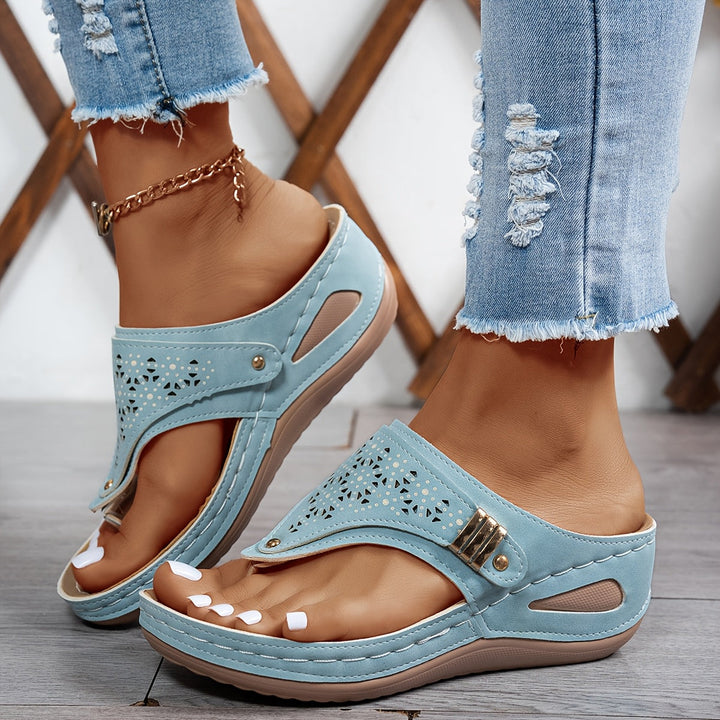 Wendy | Sandalen mit Strasssteinen