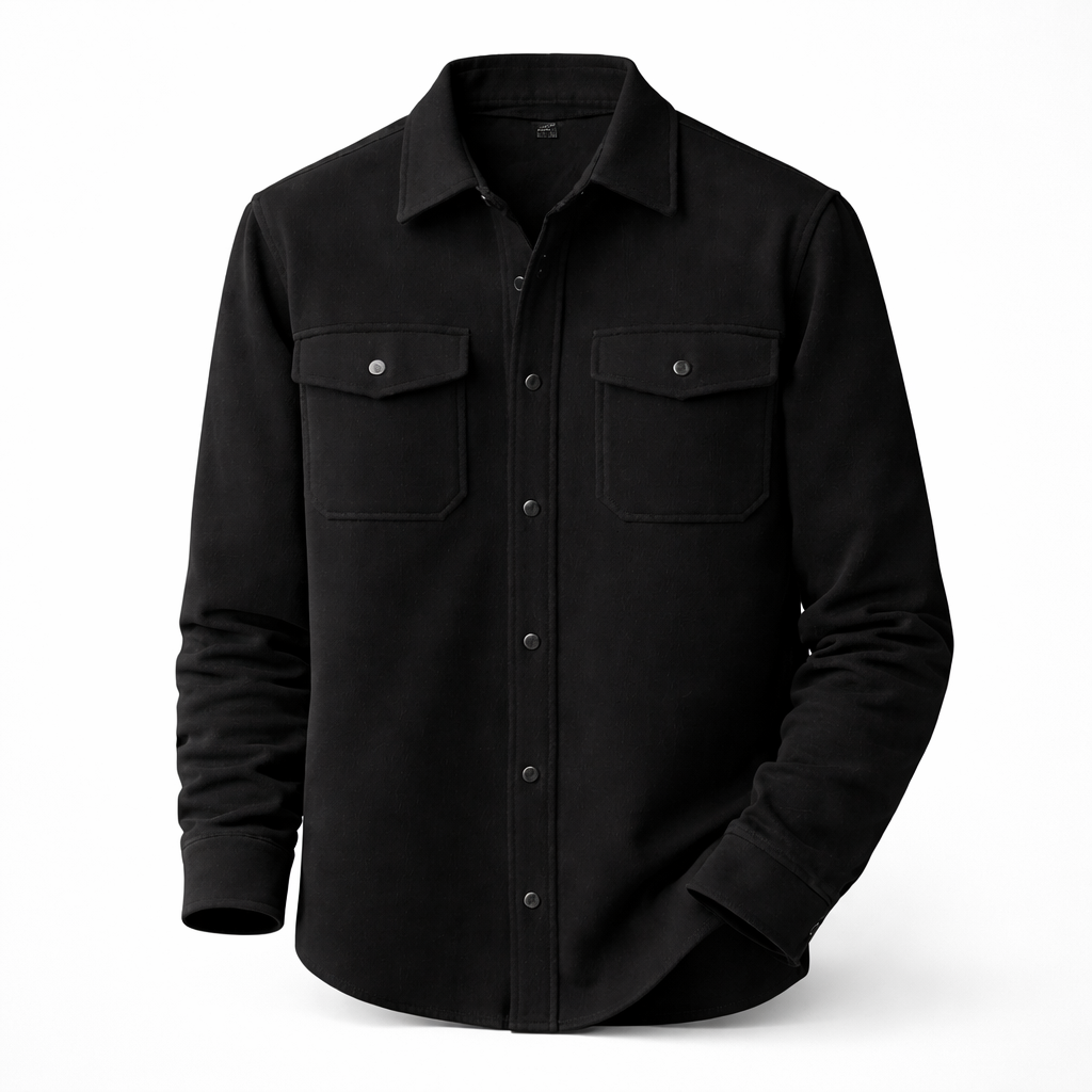 FRIEDRICH | Klassisches Herren-Overshirt mit Knöpfen