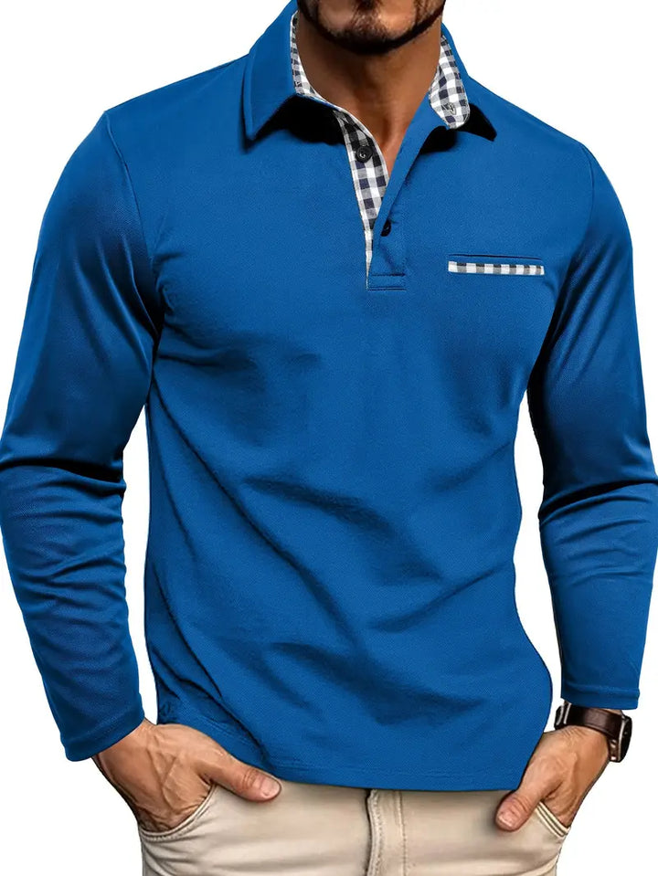 Tom | Poloshirt mit langen Ärmeln