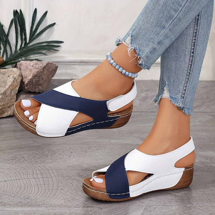 Gela | Offene Zehen Komfortsandalen