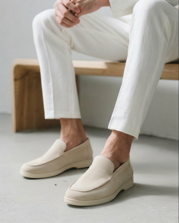 Old Money Wildleder Slipper