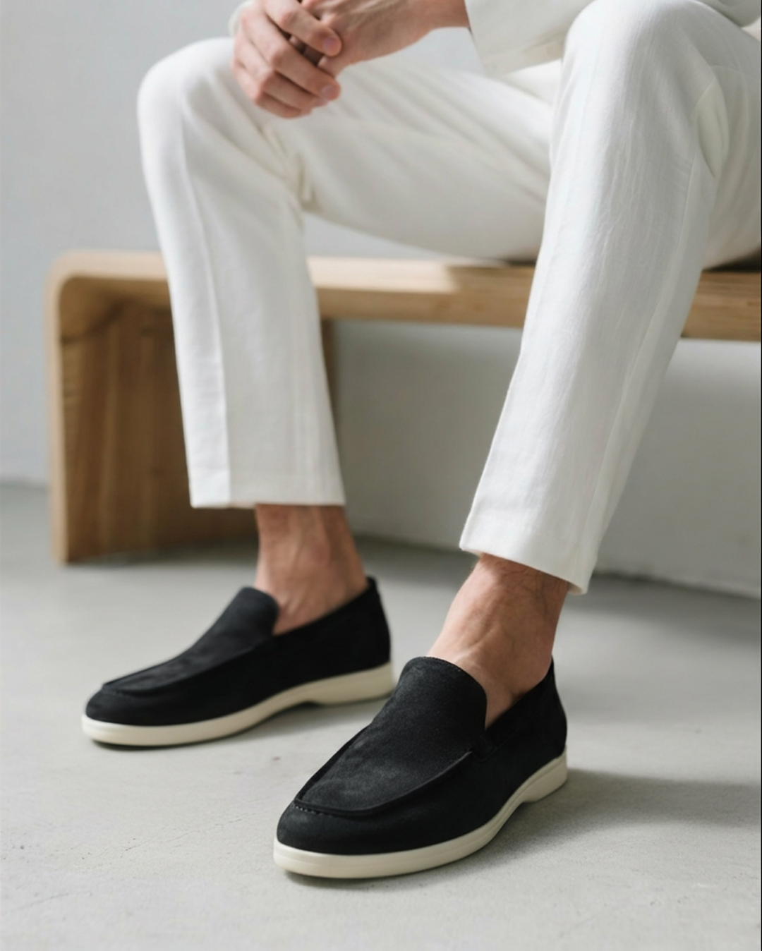 Old Money Wildleder Slipper