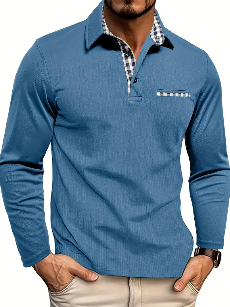 Tom | Poloshirt mit langen Ärmeln