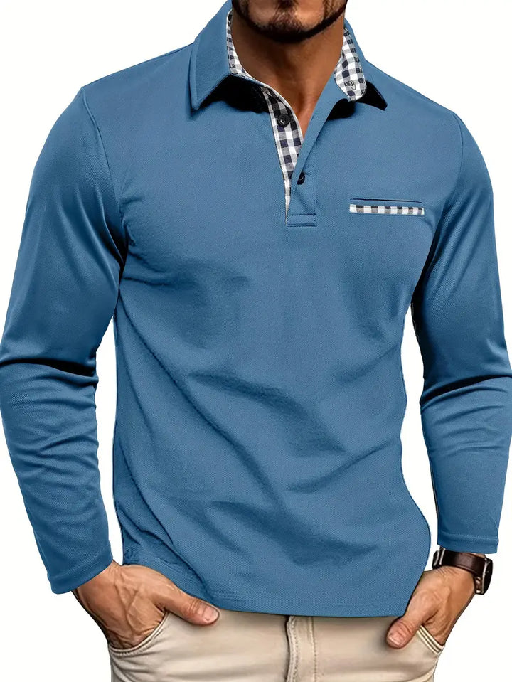Tom | Poloshirt mit langen Ärmeln
